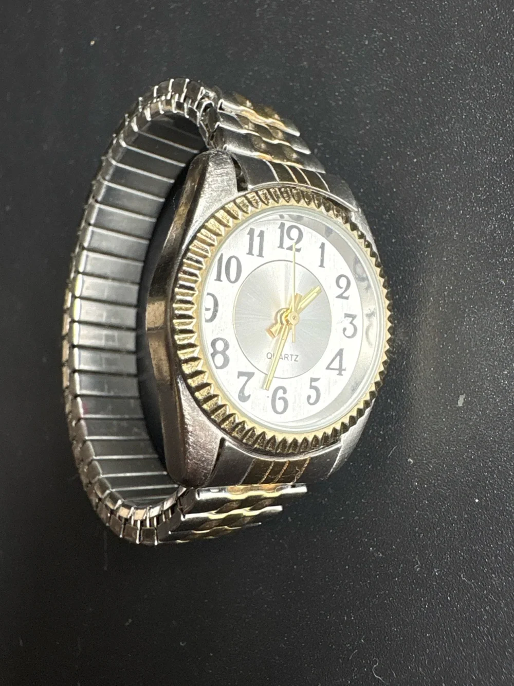 Women’s Quartz Two-Tone Silver and Gold Expansion Band Watch